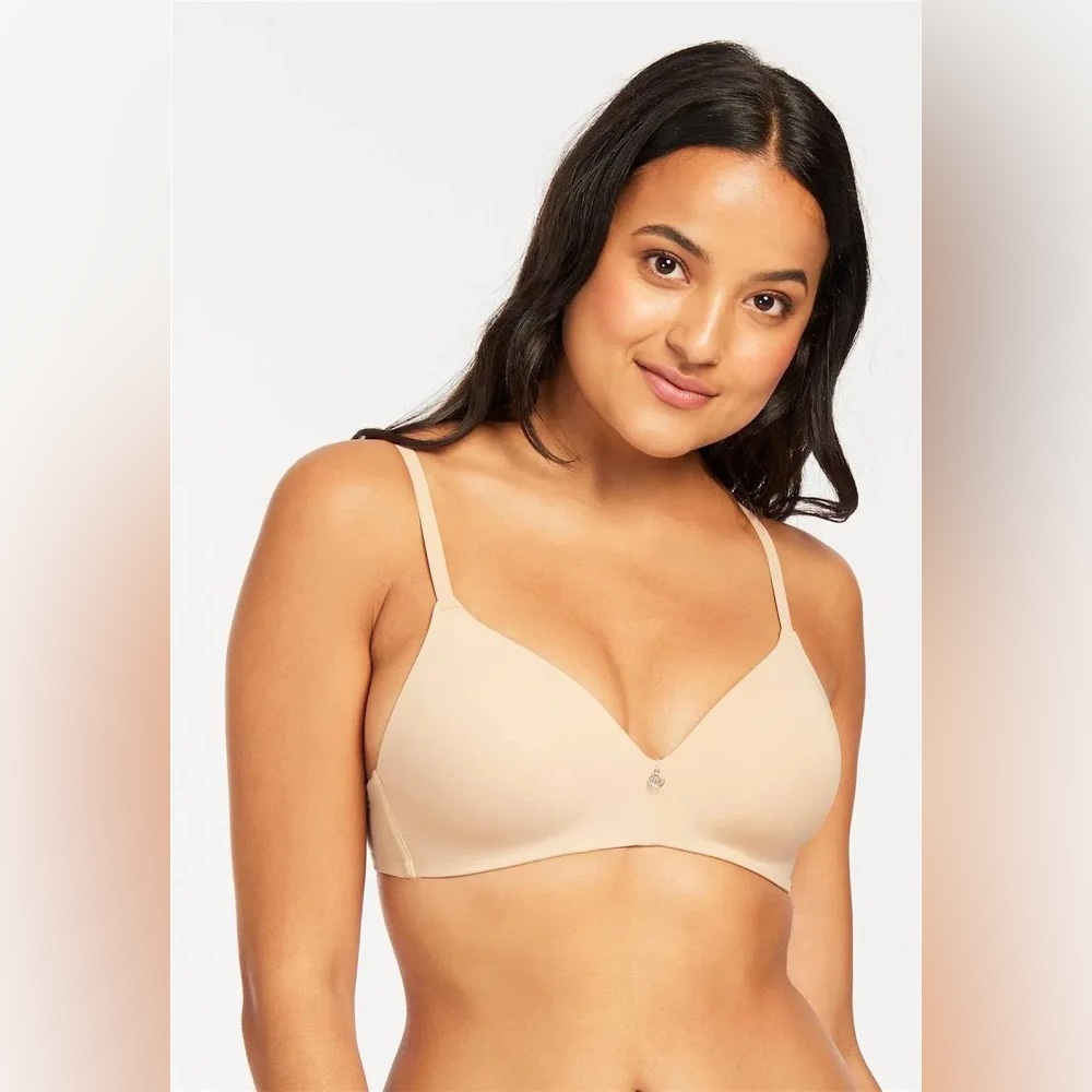 NWT Montelle Wire Free T-shirt Bra Sand